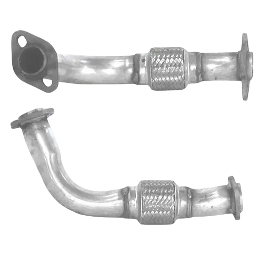 Auspuffrohr Abgasrohr Flexrohr Hosenrohr Abgaskrümmer Rohr bis EURO 2 E-Prüfzeichen für TOYOTA CARINA 1.6L E 16v Einzel-Vorderrohr u.a. BM CATALYSTS