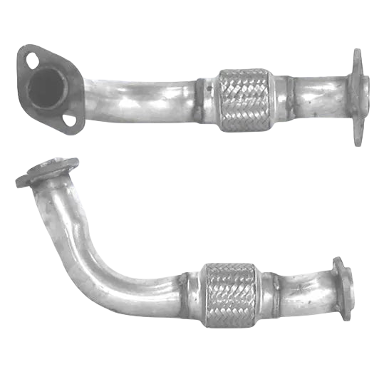 Auspuffrohr Abgasrohr Flexrohr Hosenrohr Abgaskrümmer Rohr bis EURO 2 E-Prüfzeichen für TOYOTA CARINA 1.6L E 16v Einzel-Vorderrohr u.a. BM CATALYSTS