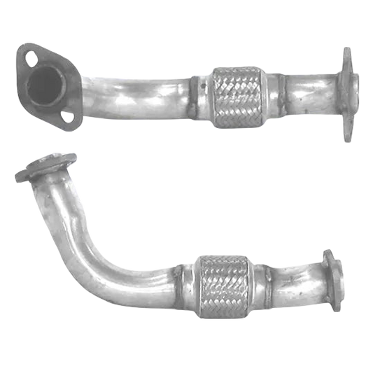 Auspuffrohr Abgasrohr Flexrohr Hosenrohr Abgaskrümmer Rohr bis EURO 2 E-Prüfzeichen für TOYOTA CARINA 1.6L E 16v Einzel-Vorderrohr u.a. BM CATALYSTS