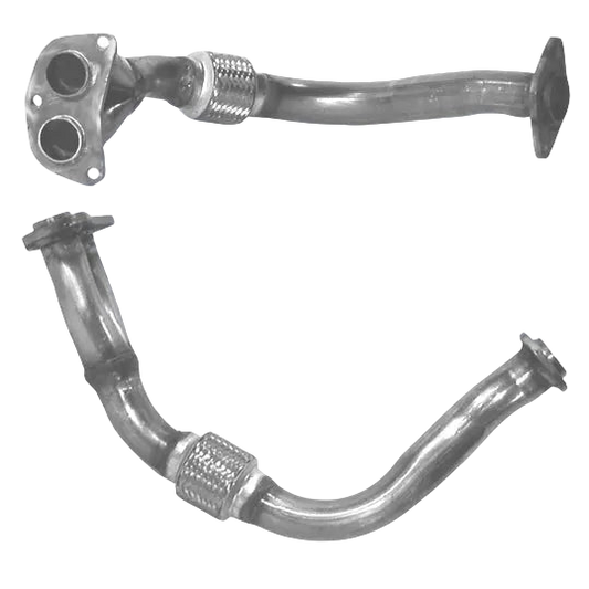 Auspuffrohr Abgasrohr Flexrohr Hosenrohr Abgaskrümmer Rohr bis EURO 2 E-Prüfzeichen für TOYOTA CARINA 2L E 16v 3S-FE Motor u.a. BM CATALYSTS