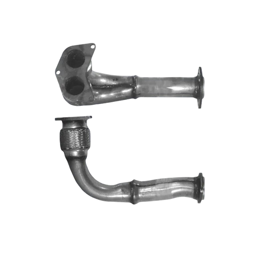 Auspuffrohr Abgasrohr Flexrohr Hosenrohr Abgaskrümmer Rohr bis EURO 2 E-Prüfzeichen für TOYOTA CARINA 2L E GTi CDXi 16v u.a. BM CATALYSTS