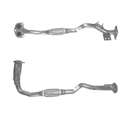 Auspuffrohr Abgasrohr Flexrohr Hosenrohr Abgaskrümmer Rohr bis EURO 2 E-Prüfzeichen für TOYOTA COROLLA 1.3L 16 V EE101-Serie u.a. BM CATALYSTS