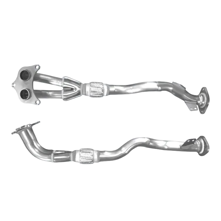 Auspuffrohr Abgasrohr Flexrohr Hosenrohr Abgaskrümmer Rohr bis EURO 2 E-Prüfzeichen für TOYOTA COROLLA 1.6L Si/Gli 4AFE Motor u.a. BM CATALYSTS