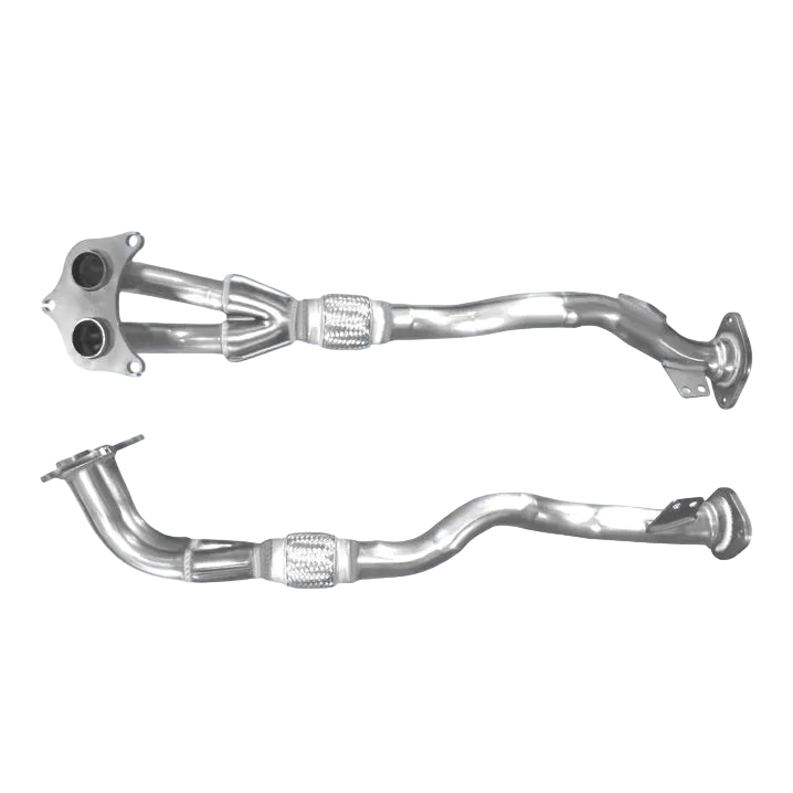 Auspuffrohr Abgasrohr Flexrohr Hosenrohr Abgaskrümmer Rohr bis EURO 2 E-Prüfzeichen für TOYOTA COROLLA 1.6L Si/Gli 4AFE Motor u.a. BM CATALYSTS