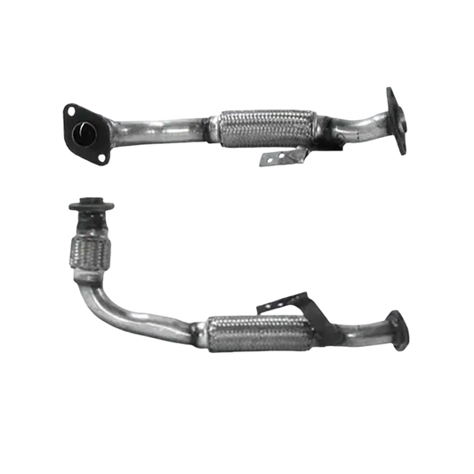 Auspuffrohr Abgasrohr Flexrohr Hosenrohr Abgaskrümmer Rohr bis EURO 2 E-Prüfzeichen für TOYOTA COROLLA 2L 2C Motor Van u.a. BM CATALYSTS