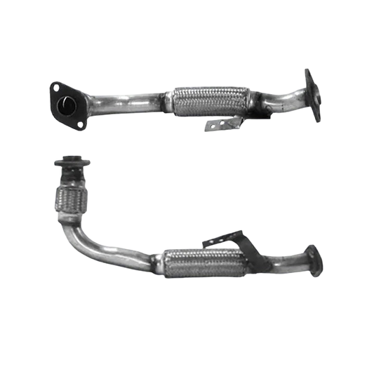 Auspuffrohr Abgasrohr Flexrohr Hosenrohr Abgaskrümmer Rohr bis EURO 2 E-Prüfzeichen für TOYOTA COROLLA 2L 2C Motor Van u.a. BM CATALYSTS