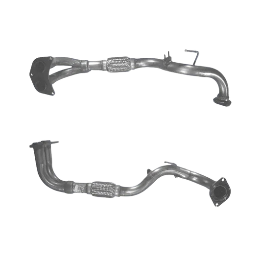 Auspuffrohr Abgasrohr Flexrohr Hosenrohr Abgaskrümmer Rohr bis EURO 2 E-Prüfzeichen für TOYOTA MR2 2L 16v 3SGE u.a. BM CATALYSTS