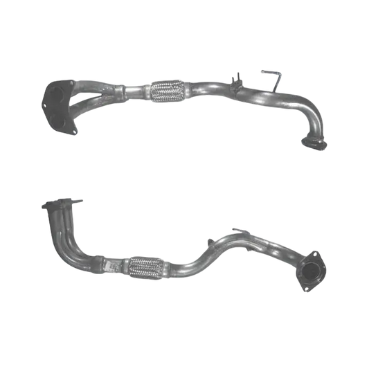 Auspuffrohr Abgasrohr Flexrohr Hosenrohr Abgaskrümmer Rohr bis EURO 2 E-Prüfzeichen für TOYOTA MR2 2L 16v 3SGE u.a. BM CATALYSTS