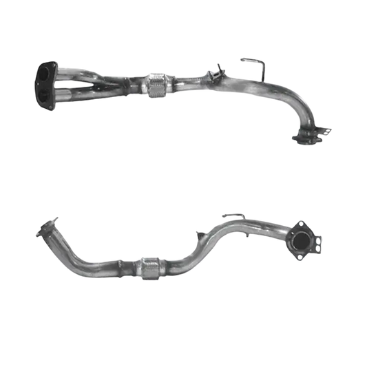 Auspuffrohr Abgasrohr Flexrohr Hosenrohr Abgaskrümmer Rohr bis EURO 2 E-Prüfzeichen für TOYOTA MR2 2L 16v Twin f/p 3SGE u.a. BM CATALYSTS