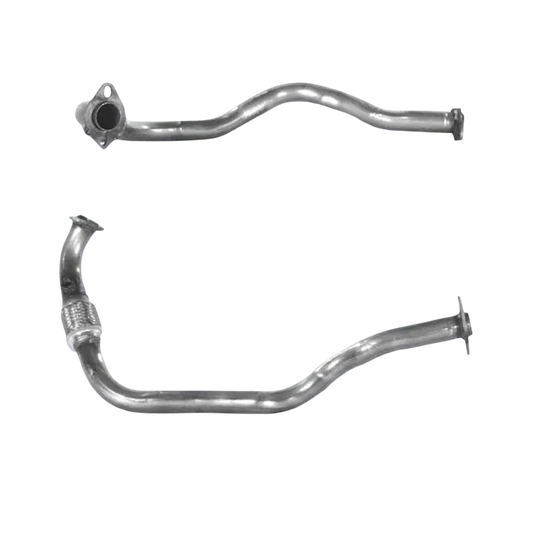 Auspuffrohr Abgasrohr Flexrohr Hosenrohr Abgaskrümmer Rohr bis EURO 2 E-Prüfzeichen für TOYOTA RAV4 2L Einzelnes Frontrohr 3S-FE Motor u.a. BM CATALYSTS
