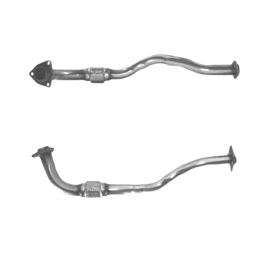 Auspuffrohr Abgasrohr Flexrohr Hosenrohr Abgaskrümmer Rohr bis EURO 2 E-Prüfzeichen für TOYOTA RAV4 2L IMPORT 3S-FE Motor u.a. BM CATALYSTS