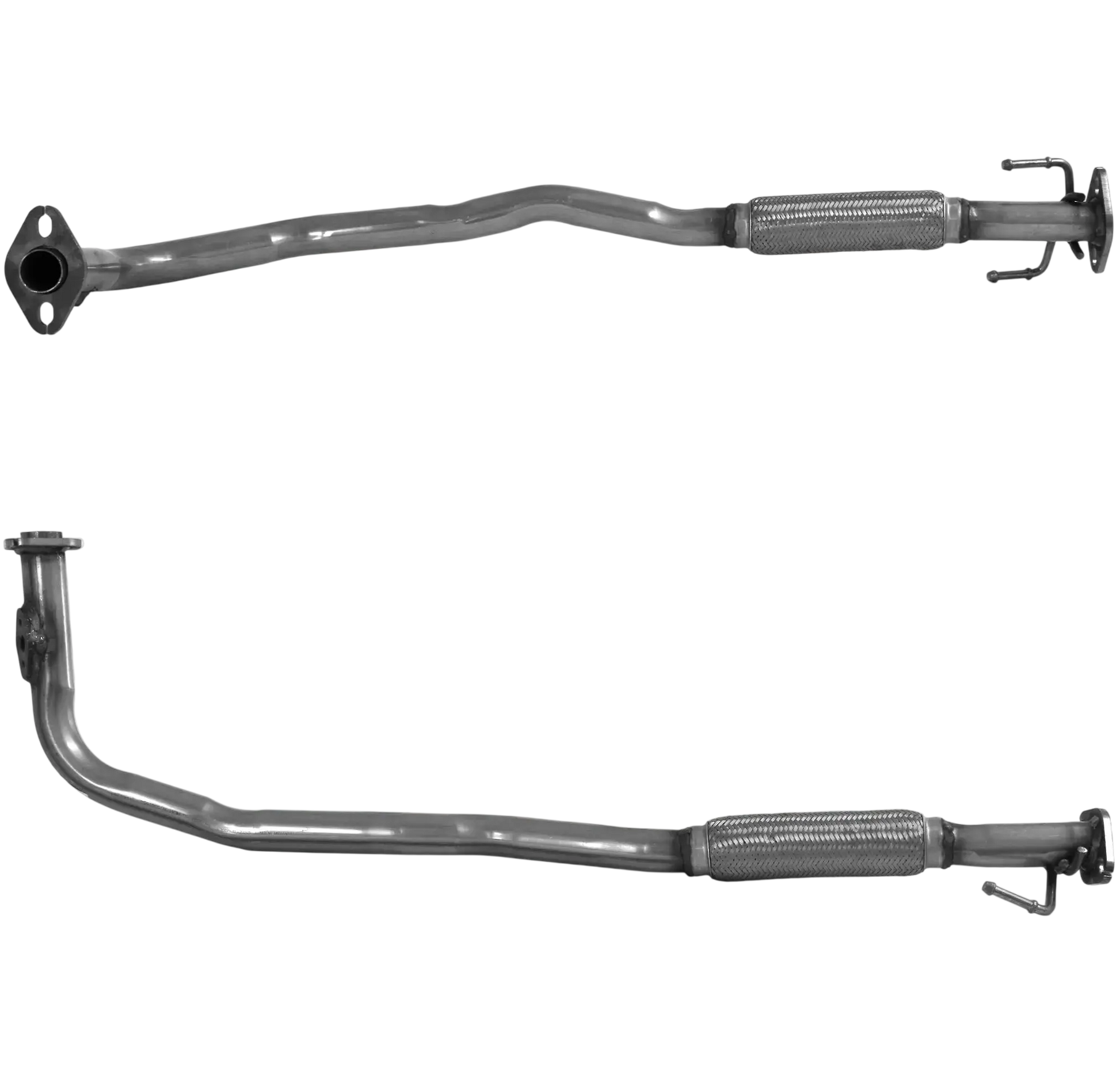 Auspuffrohr Abgasrohr Flexrohr Hosenrohr Abgaskrümmer Rohr bis EURO 2 E-Prüfzeichen für TOYOTA STARLET 1.3L 12-V-Motor EP81 2E-E u.a. BM CATALYSTS