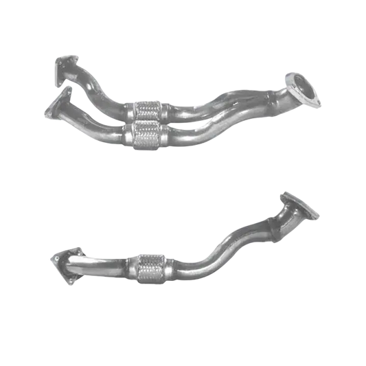 Auspuffrohr Abgasrohr Flexrohr Hosenrohr Abgaskrümmer Rohr bis EURO 2 E-Prüfzeichen für VOLKSWAGEN CORRADO 2.9L VR6 ABV u.a. BM CATALYSTS