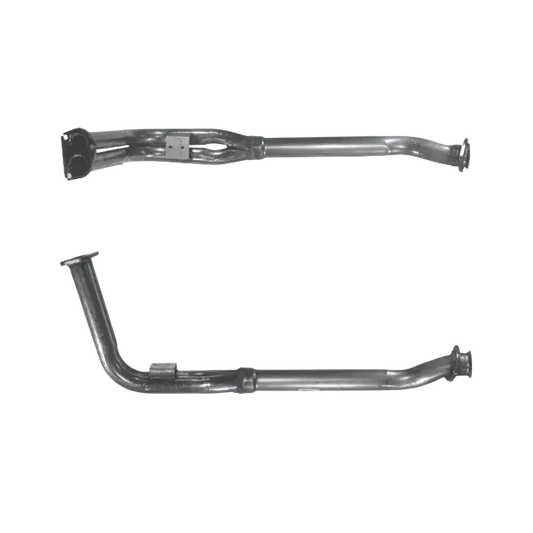 Auspuffrohr Abgasrohr Flexrohr Hosenrohr Abgaskrümmer Rohr bis EURO 2 E-Prüfzeichen für VOLVO 240 2L Ringdichtung zu Kat u.a. BM CATALYSTS
