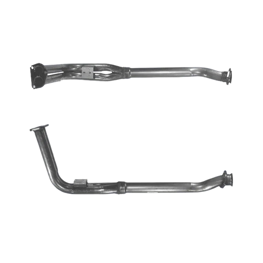 Auspuffrohr Abgasrohr Flexrohr Hosenrohr Abgaskrümmer Rohr bis EURO 2 E-Prüfzeichen für VOLVO 240 2L Ringdichtung zu Kat u.a. BM CATALYSTS
