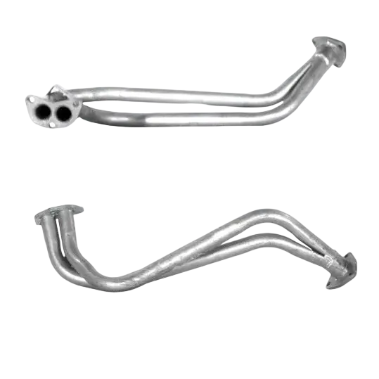 Auspuffrohr Abgasrohr Flexrohr Hosenrohr Abgaskrümmer Rohr bis EURO 2 E-Prüfzeichen für VOLVO 340 1.4L Doppel-Vorderrohr B13 Motor u.a. BM CATALYSTS