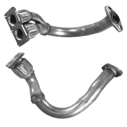 Auspuffrohr Abgasrohr Flexrohr Hosenrohr Abgaskrümmer Rohr bis EURO 2 E-Prüfzeichen für VOLVO 440 1.8L Automatik u.a. BM CATALYSTS