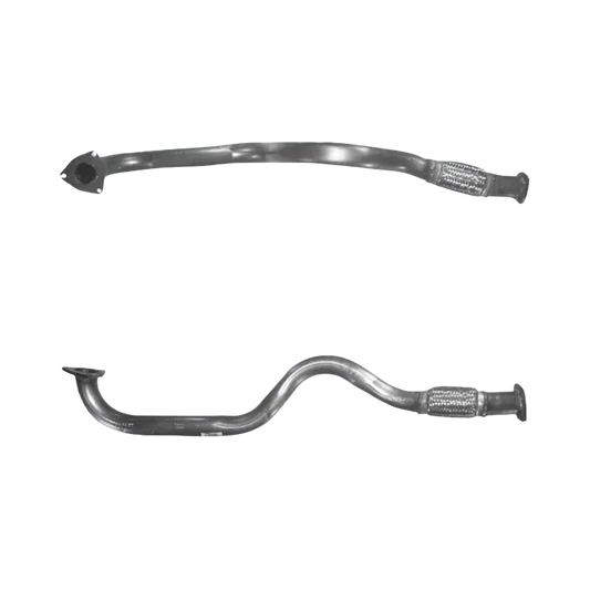 Auspuffrohr Abgasrohr Flexrohr Hosenrohr Abgaskrümmer Rohr bis EURO 2 oder 3 E-Prüfzeichen für ALFA ROMEO 156 2.4L JTD 839A6.000 Motor u.a. BM CATALYSTS