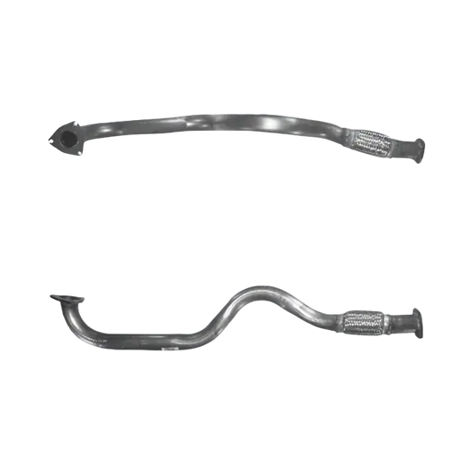 Auspuffrohr Abgasrohr Flexrohr Hosenrohr Abgaskrümmer Rohr bis EURO 2 oder 3 E-Prüfzeichen für ALFA ROMEO 156 2.4L JTD 839A6.000 Motor u.a. BM CATALYSTS