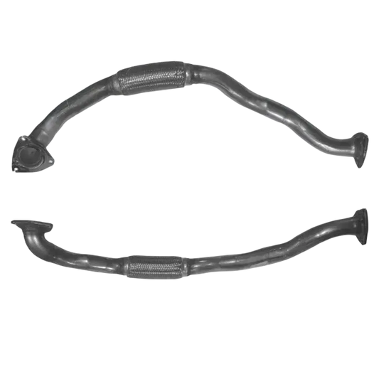Auspuffrohr Abgasrohr Flexrohr Hosenrohr Abgaskrümmer Rohr bis EURO 2 oder 3 E-Prüfzeichen für DAEWOO NUBIRA 1.6L 16-V-A16DM-Motor u.a. BM CATALYSTS