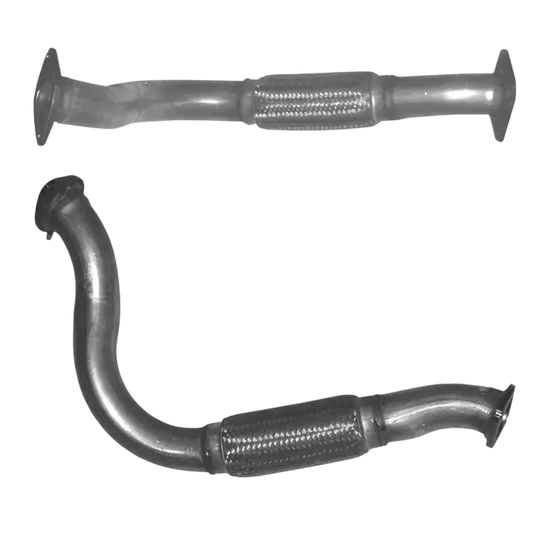 Auspuffrohr Abgasrohr Flexrohr Hosenrohr Abgaskrümmer Rohr bis EURO 2 oder 3 E-Prüfzeichen für FORD FOCUS 1.8L 16v c/pipe nach Kat u.a. BM CATALYSTS