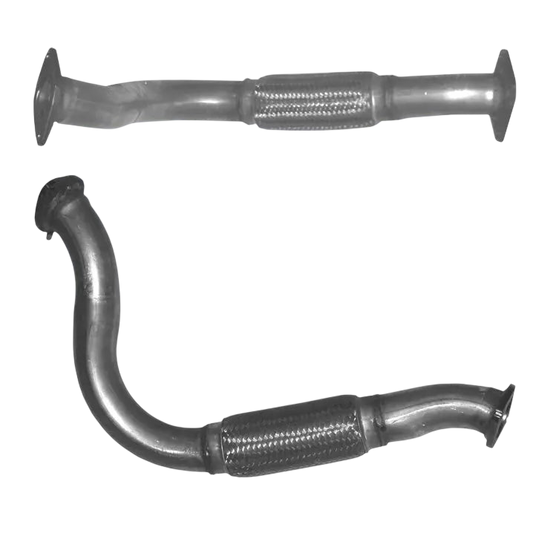 Auspuffrohr Abgasrohr Flexrohr Hosenrohr Abgaskrümmer Rohr bis EURO 2 oder 3 E-Prüfzeichen für FORD FOCUS 1.8L 16v c/pipe nach Kat u.a. BM CATALYSTS