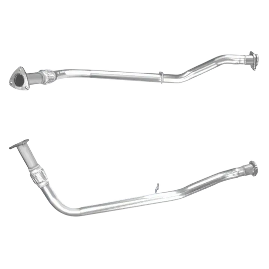 Auspuffrohr Abgasrohr Flexrohr Hosenrohr Abgaskrümmer Rohr bis EURO 2 oder 3 E-Prüfzeichen für LAND ROVER DEFENDER 2.5L Mk.2 TD5 10P; 15P... BM CATALYSTS