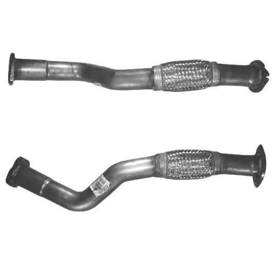 Auspuffrohr Abgasrohr Flexrohr Hosenrohr Abgaskrümmer Rohr bis EURO 3 E-Prüfzeichen für ALFA ROMEO 156 2L JTS-Verbindungsrohr zwischen Kats u.a. BM CATALYSTS
