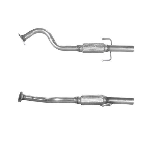 Auspuffrohr Abgasrohr Flexrohr Hosenrohr Abgaskrümmer Rohr bis EURO 3 E-Prüfzeichen für FIAT BRAVA 1.2L 16v 188A5 Motorverbindungsrohr u.a. BM CATALYSTS