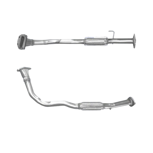 Auspuffrohr Abgasrohr Flexrohr Hosenrohr Abgaskrümmer Rohr bis EURO 3 E-Prüfzeichen für FIAT DOBLO 1.9L Diesel 223A6 u.a. BM CATALYSTS