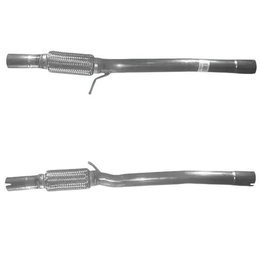 Auspuffrohr Abgasrohr Flexrohr Hosenrohr Abgaskrümmer Rohr bis EURO 3 E-Prüfzeichen für FIAT MULTIPLA 1.6L 100 16v 182B6 u.a. BM CATALYSTS