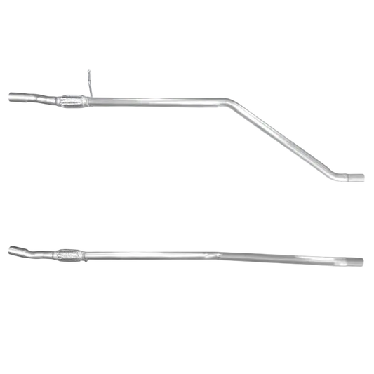 Auspuffrohr Abgasrohr Flexrohr Hosenrohr Abgaskrümmer Rohr bis EURO 3 E-Prüfzeichen für FIAT PANDA 1.1L 187A1000 u.a. BM CATALYSTS