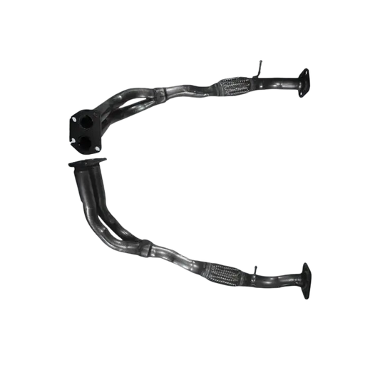 Auspuffrohr Abgasrohr Flexrohr Hosenrohr Abgaskrümmer Rohr bis EURO 3 E-Prüfzeichen für FIAT PUNTO 1.9L Mk.2 Diesel 188A3 Motor u.a. BM CATALYSTS