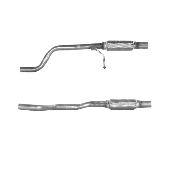 Auspuffrohr Abgasrohr Flexrohr Hosenrohr Abgaskrümmer Rohr bis EURO 3 E-Prüfzeichen für FIAT SEICENTO 1.1L 187A1 u.a. BM CATALYSTS