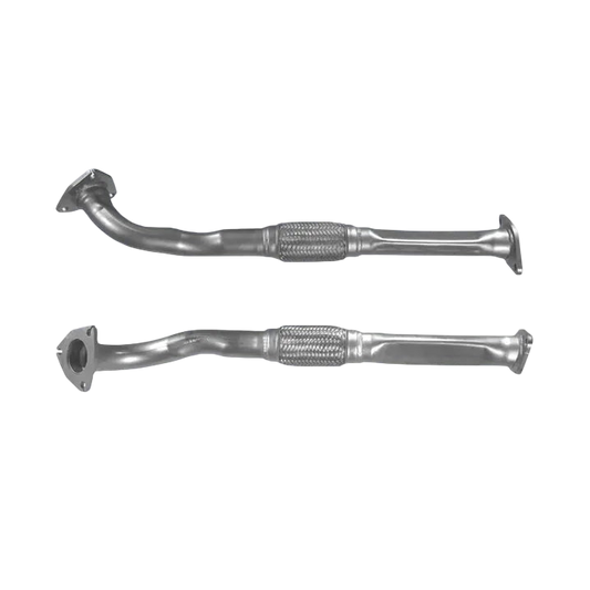 Auspuffrohr Abgasrohr Flexrohr Hosenrohr Abgaskrümmer Rohr bis EURO 3 E-Prüfzeichen für FIAT STILO 1.9L 1.9JTD MULTIWAGON 192A3000 motor u.a. BM CATALYSTS