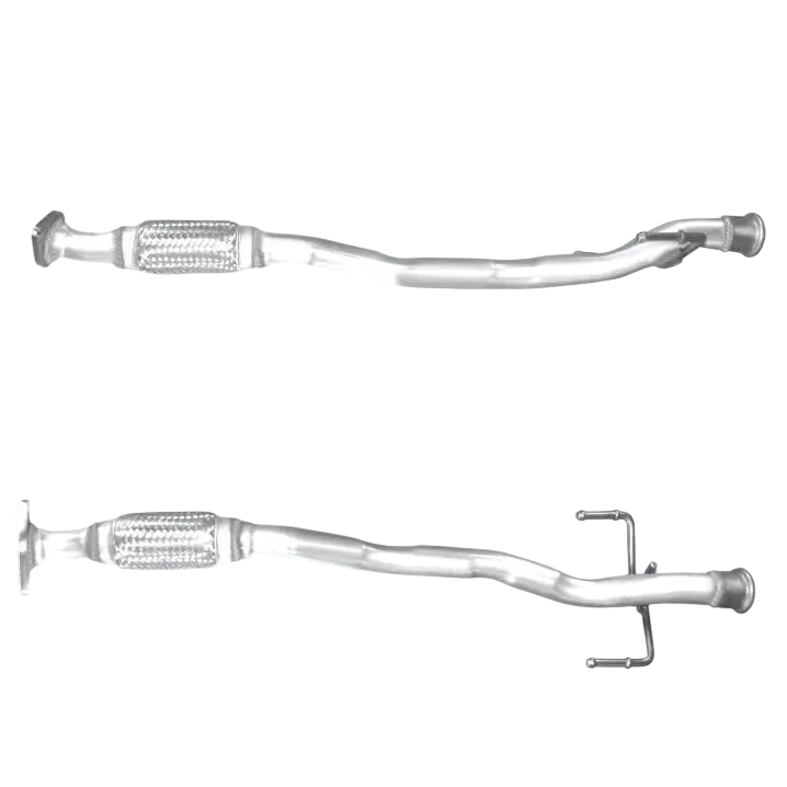 Auspuffrohr Abgasrohr Flexrohr Hosenrohr Abgaskrümmer Rohr bis EURO 3 E-Prüfzeichen für HYUNDAI GETZ 1.1L 12-V-G4HD-Motor u.a. BM CATALYSTS