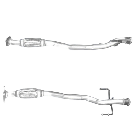 Auspuffrohr Abgasrohr Flexrohr Hosenrohr Abgaskrümmer Rohr bis EURO 3 E-Prüfzeichen für HYUNDAI GETZ 1.1L 12-V-G4HD-Motor u.a. BM CATALYSTS
