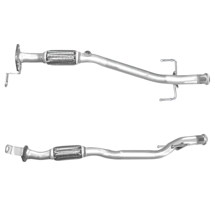 Auspuffrohr Abgasrohr Flexrohr Hosenrohr Abgaskrümmer Rohr bis EURO 3 E-Prüfzeichen für HYUNDAI GETZ 1.3L 12-V-G4EA-Motor u.a. BM CATALYSTS