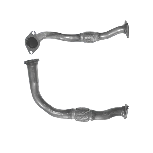 Auspuffrohr Abgasrohr Flexrohr Hosenrohr Abgaskrümmer Rohr bis EURO 3 E-Prüfzeichen für HYUNDAI TUCSON 2L CRDi D4EA-Motor; Modell ohne DPF u.a. BM CATALYSTS