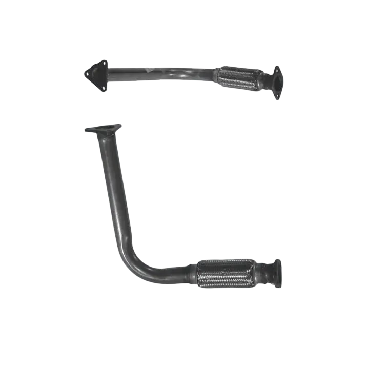 Auspuffrohr Abgasrohr Flexrohr Hosenrohr Abgaskrümmer Rohr bis EURO 3 E-Prüfzeichen für KIA CARNIVAL 2.9L CRDi J3 Motor u.a. BM CATALYSTS