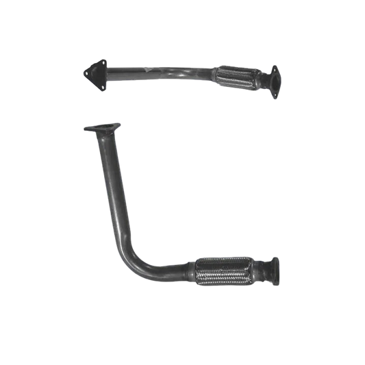 Auspuffrohr Abgasrohr Flexrohr Hosenrohr Abgaskrümmer Rohr bis EURO 3 E-Prüfzeichen für KIA CARNIVAL 2.9L CRDi J3 Motor u.a. BM CATALYSTS