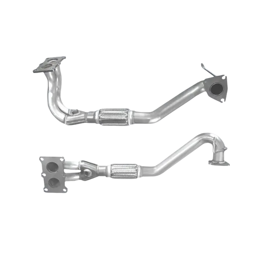 Auspuffrohr Abgasrohr Flexrohr Hosenrohr Abgaskrümmer Rohr bis EURO 3 E-Prüfzeichen für LOTUS ELISE 1.8L Mk.2 16v u.a. BM CATALYSTS