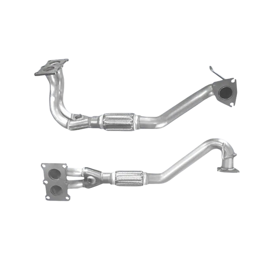 Auspuffrohr Abgasrohr Flexrohr Hosenrohr Abgaskrümmer Rohr bis EURO 3 E-Prüfzeichen für LOTUS ELISE 1.8L Mk.2 16v u.a. BM CATALYSTS