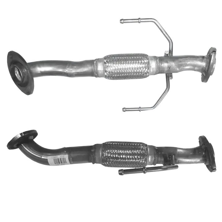 Auspuffrohr Abgasrohr Flexrohr Hosenrohr Abgaskrümmer Rohr bis EURO 3 E-Prüfzeichen für MAZDA 323F 2L Turbodiesel c/p zwischen Kats u.a. BM CATALYSTS