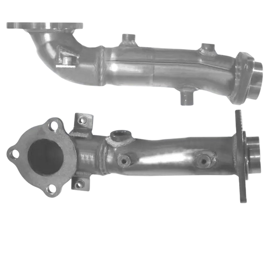 Auspuffrohr Abgasrohr Flexrohr Hosenrohr Abgaskrümmer Rohr bis EURO 3 E-Prüfzeichen für MAZDA DEMIO 1.3L 16-V-B3-ME-Motor u.a. BM CATALYSTS