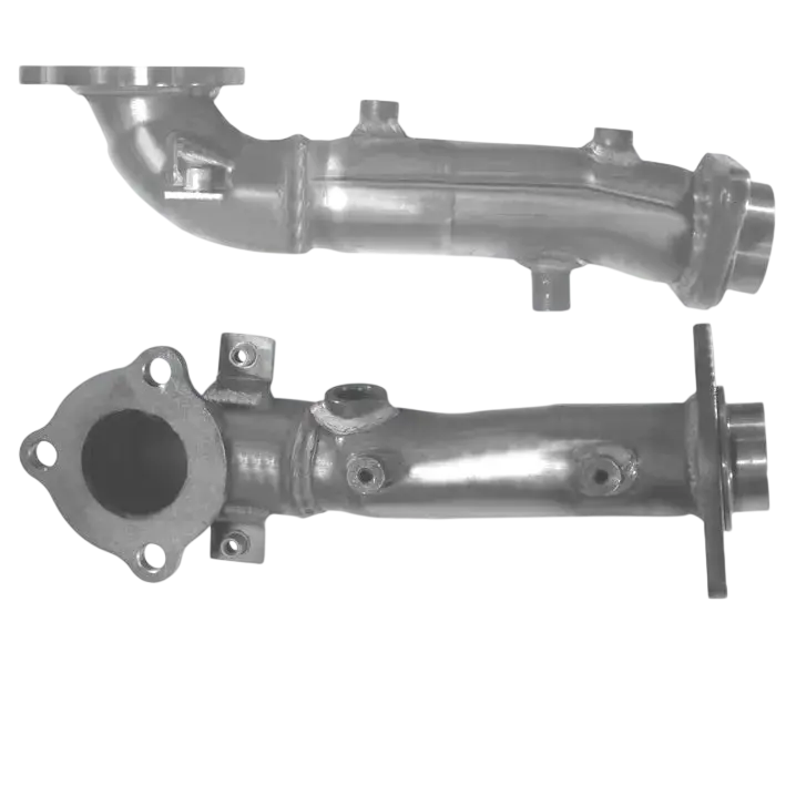 Auspuffrohr Abgasrohr Flexrohr Hosenrohr Abgaskrümmer Rohr bis EURO 3 E-Prüfzeichen für MAZDA DEMIO 1.3L 16-V-B3-ME-Motor u.a. BM CATALYSTS