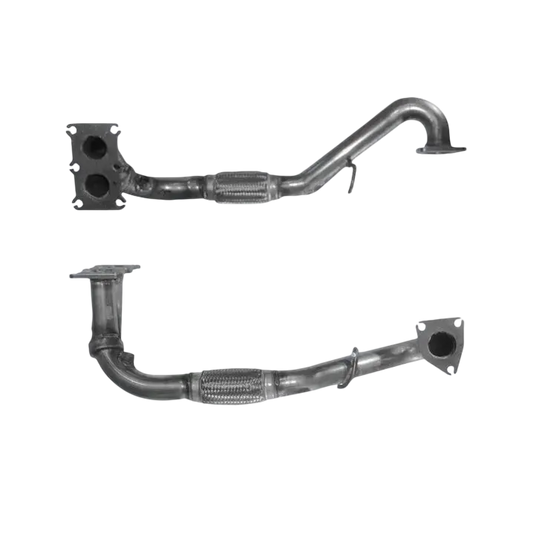 Auspuffrohr Abgasrohr Flexrohr Hosenrohr Abgaskrümmer Rohr bis EURO 3 E-Prüfzeichen für MG TF 1.8L 16 V u.a. BM CATALYSTS
