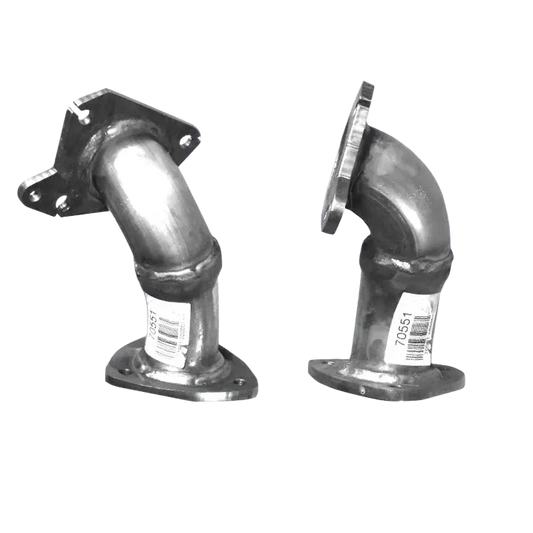 Auspuffrohr Abgasrohr Flexrohr Hosenrohr Abgaskrümmer Rohr bis EURO 3 E-Prüfzeichen für MG ZT-T 2L TD 204D2 Motor u.a. BM CATALYSTS