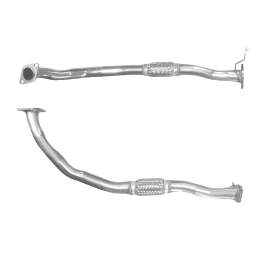 Auspuffrohr Abgasrohr Flexrohr Hosenrohr Abgaskrümmer Rohr bis EURO 3 E-Prüfzeichen für MITSUBISHI L200 2.5L K74 4WD TD 4D56T Motor u.a. BM CATALYSTS