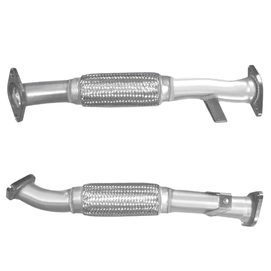 Auspuffrohr Abgasrohr Flexrohr Hosenrohr Abgaskrümmer Rohr bis EURO 3 E-Prüfzeichen für MITSUBISHI SHOGUN PININ 1.8L MPi 4G93 Motor u.a. BM CATALYSTS